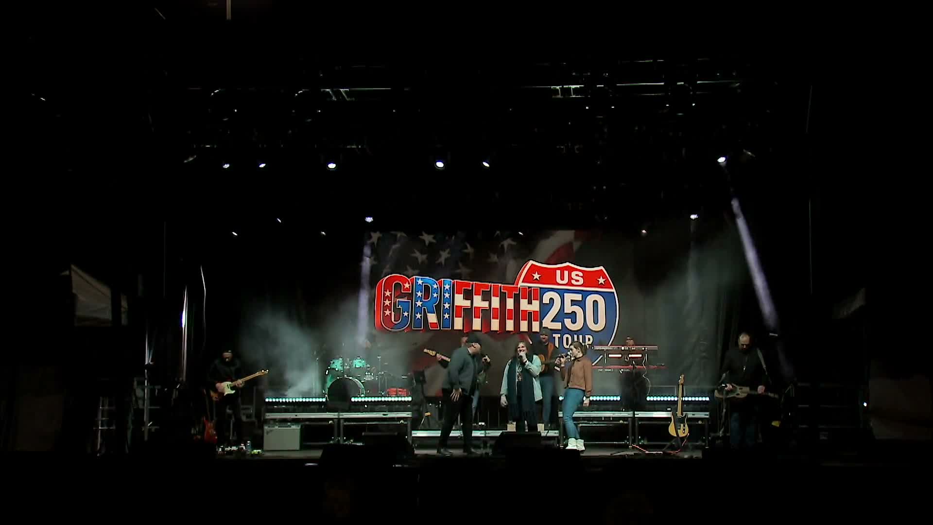 Griffith performing I Still Believe live