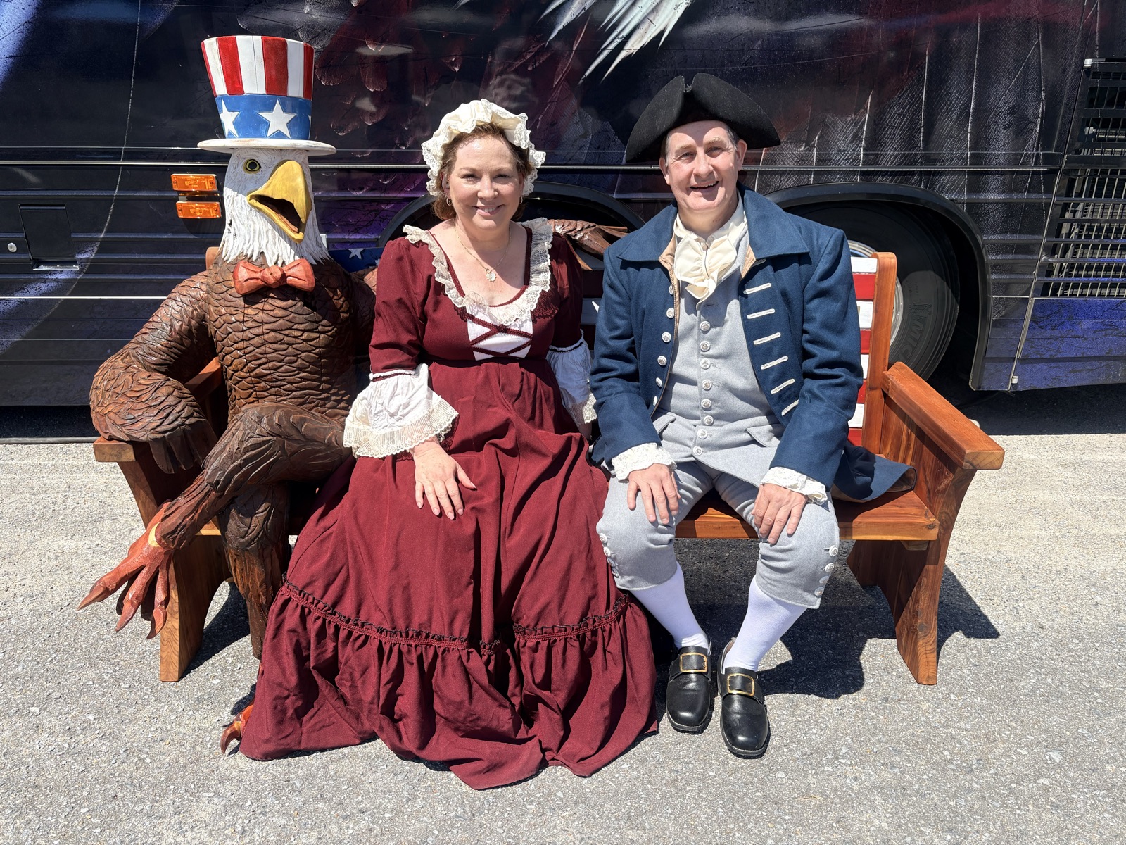 Photo from the Childersburg, Alabama tour stop