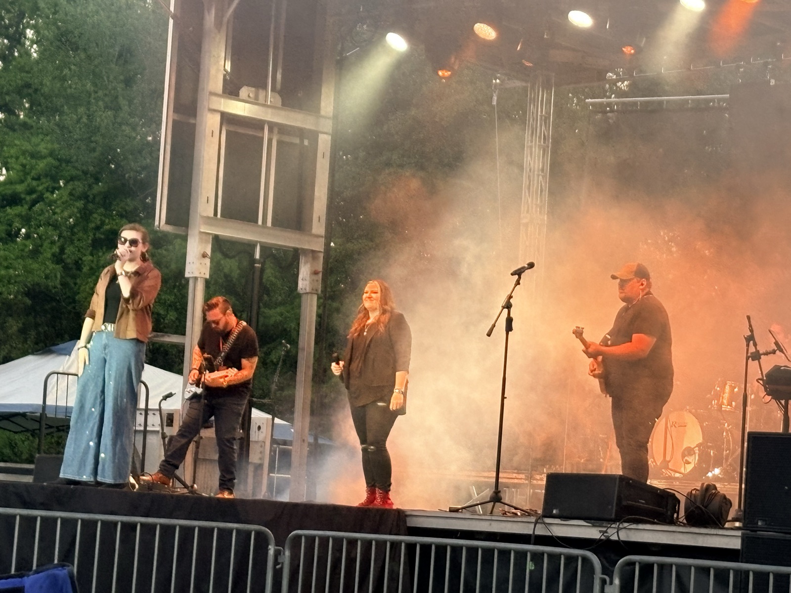 Photo from the Childersburg, Alabama tour stop