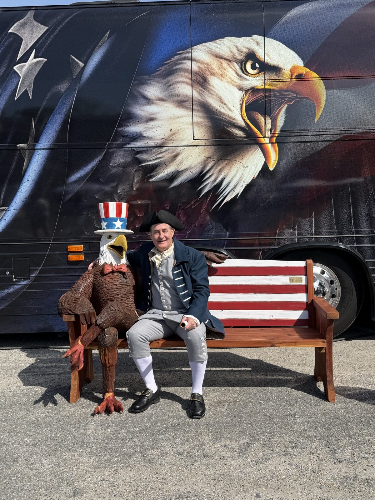 Photo from the Childersburg, Alabama tour stop