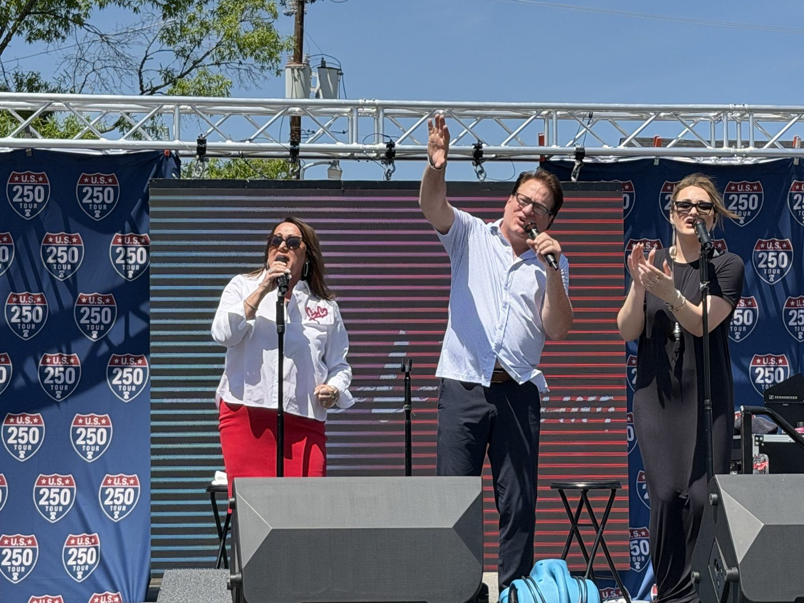 Photo from the Childersburg, Alabama tour stop