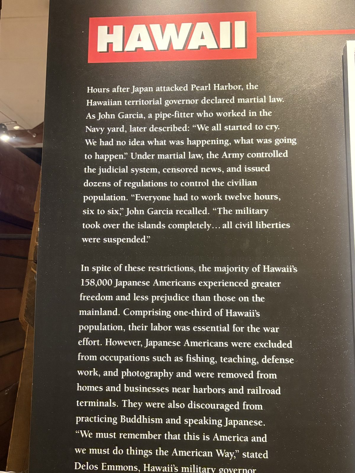 Japanese Internment Memorial · California